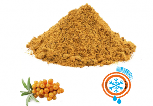 Sea buckthorn is sublimated